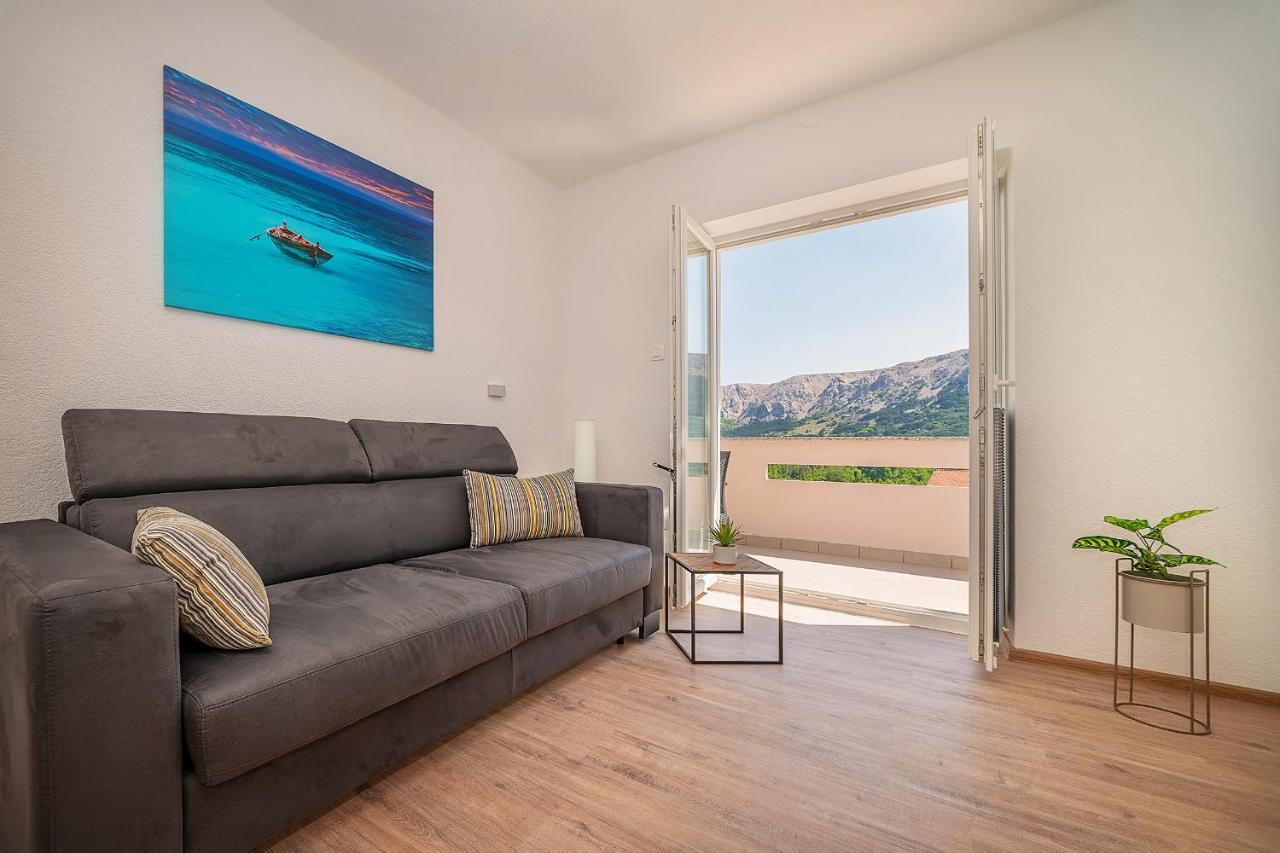 Apartments Gerta With Terrace Baška Exterior foto
