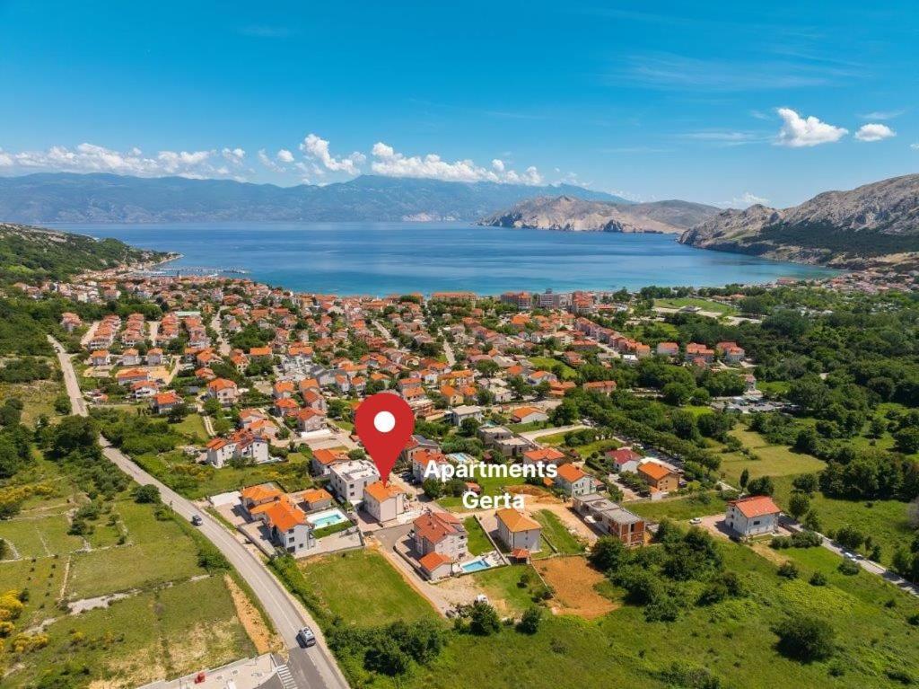 Apartments Gerta With Terrace Baška Exterior foto